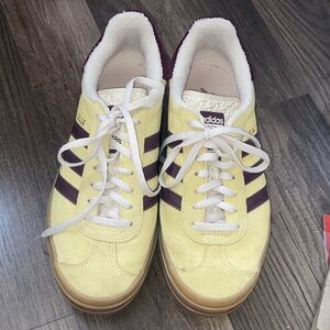 Adidas Yellow Sneakers